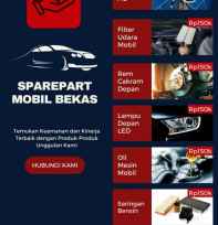 Saprepart bekas mobil