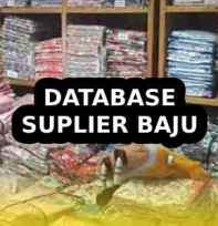 Database Suplier Baju