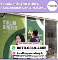 stiker kaca