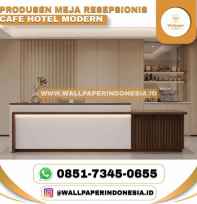 MEJA RESEPSIONIS CAFE