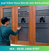 Stiker kaca