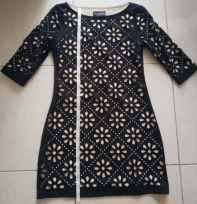 Baju terusan hitam