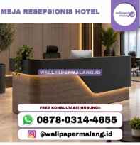MEJA RESEPSIONIS HOTE