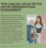 Tips live TikTok