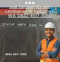 GeomembranHDPE Tambak