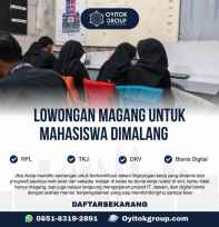 LOWONGAN MAGANG