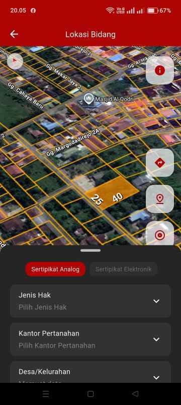 tanah pontianak kota