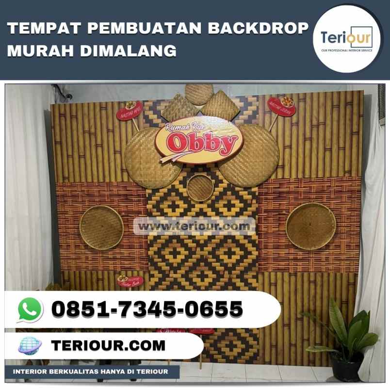dekorasi rumah malang