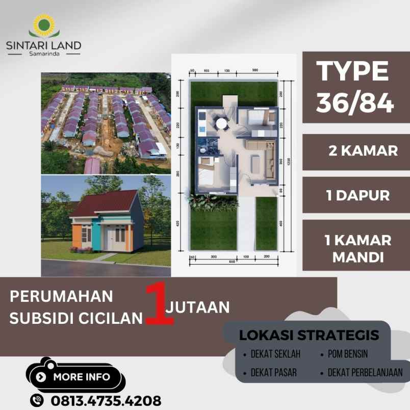 rumah samarinda kota