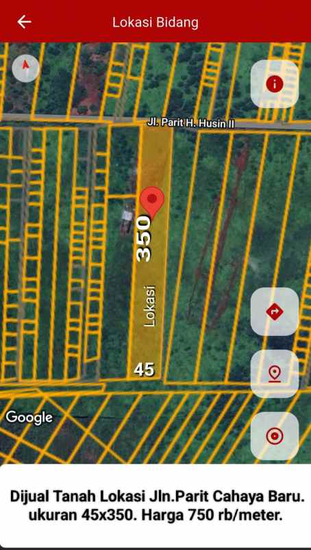 tanah pontianak selatan