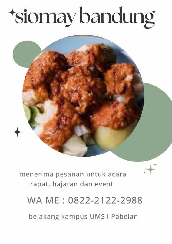 makanan dan minuman gatak