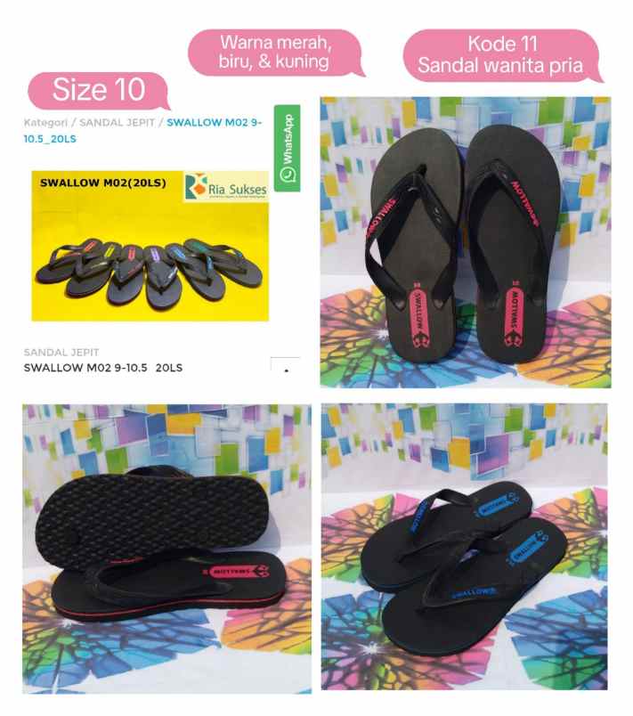 sepatu dan sandal ciputat