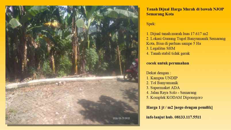 tanah banyumanik