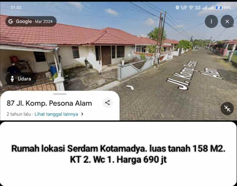 rumah pontianak selatan