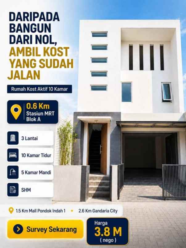 kost jakarta selatan