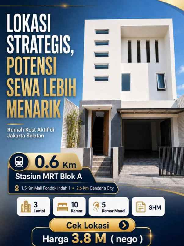 kost jakarta selatan