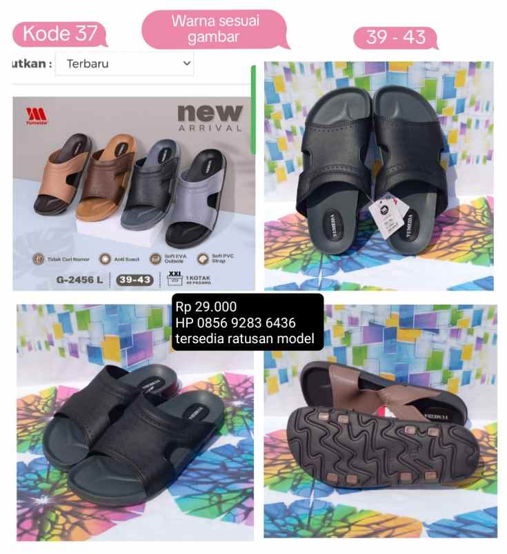 sepatu dan sandal pria tangerang selatan