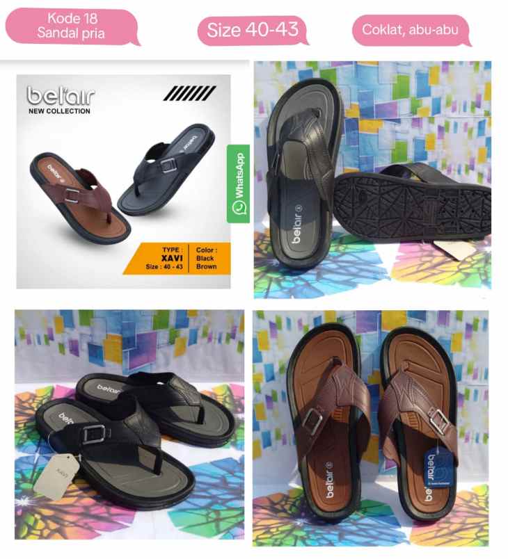 sepatu dan sandal pria ciputat