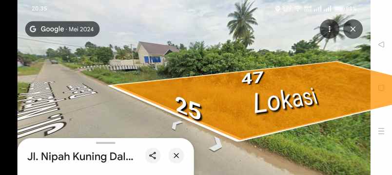 tanah pontianak barat