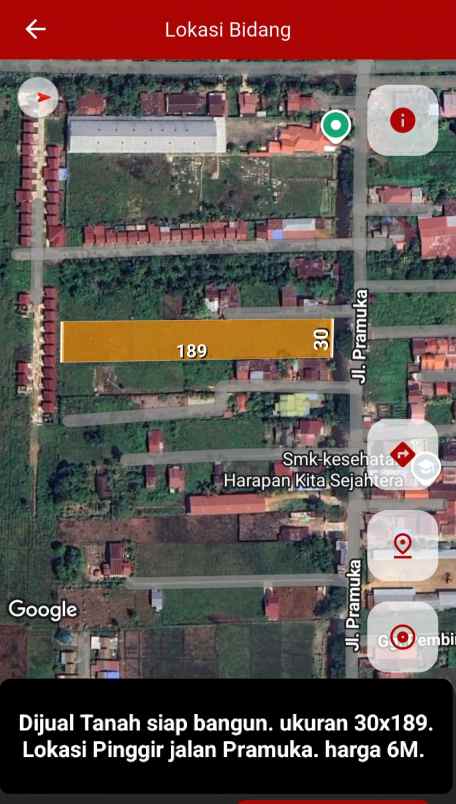 tanah pontianak kota