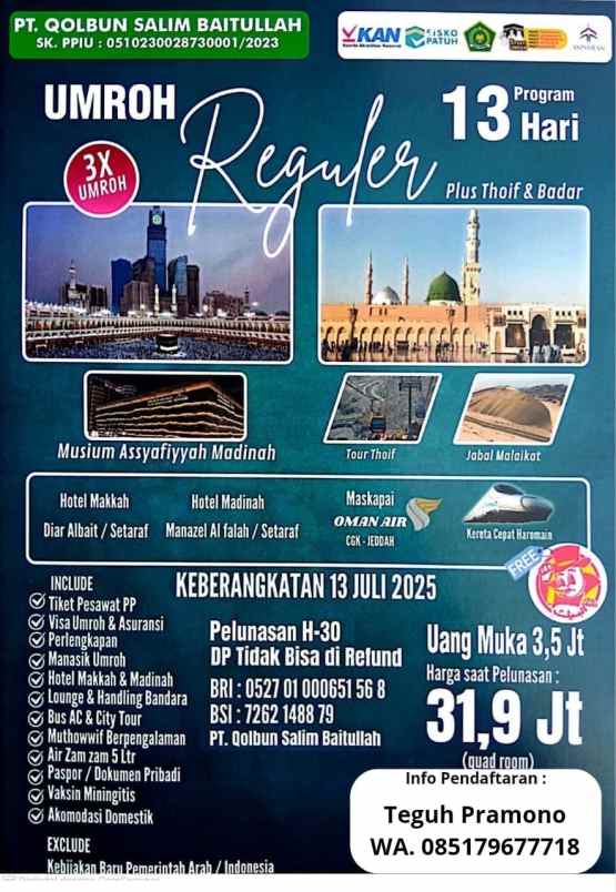 tour dan travel pemalang