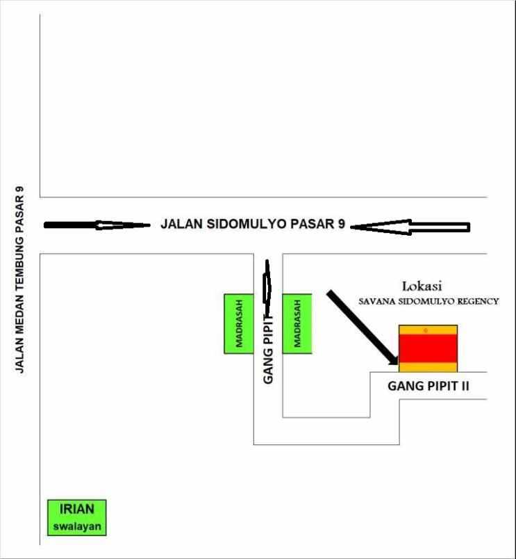 rumah percut sei tuan