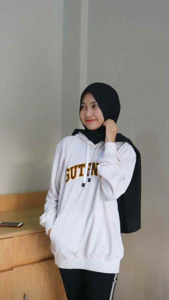 legging dan hoodie