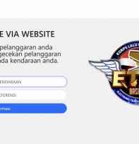 Elte, E-tilang, Plat Nomor, Elte-PMJ, Situs ELTE, Kena Tilang, Tilang Online