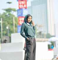 inspirasi outfir, ootd jogging, ootd hijab, hijab legging, outfit jogging, muslimah